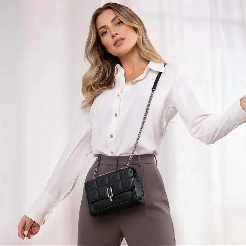 Luxury Designer Shoulder Bag Handbag Women Leather Bags Handbags Messenger 2025 - Picture 2 of 5